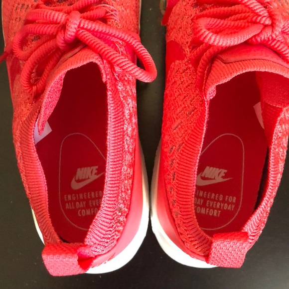 🆕 NIKE AIR MAX THEA ULTRA FLYKNIT SNEAKERS Size 7.5 Pink - Picture 5 of 8